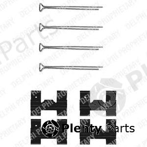  DELPHI part LX0023 Accessory Kit, disc brake pads