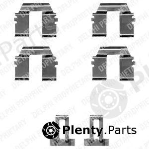  DELPHI part LX0335 Accessory Kit, disc brake pads