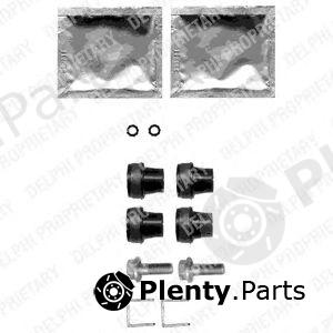  DELPHI part LX0357 Accessory Kit, disc brake pads