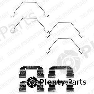  DELPHI part LX0375 Accessory Kit, disc brake pads