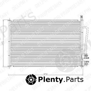  DELPHI part TSP0225459 Condenser, air conditioning
