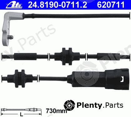 ATE part 24.8190-0711.2 (24819007112) Warning Contact, brake pad wear