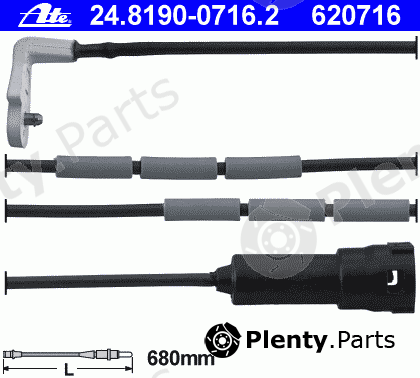  ATE part 24.8190-0716.2 (24819007162) Warning Contact, brake pad wear