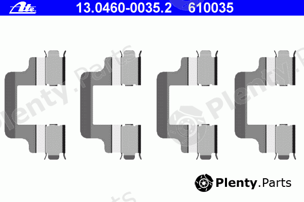  ATE part 13.0460-0035.2 (13046000352) Accessory Kit, disc brake pads