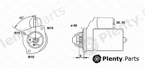  MAGNETI MARELLI part 943251107010 Starter