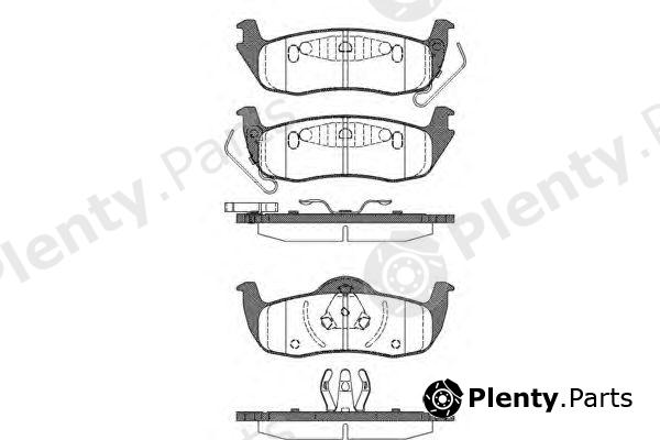  NK part 222266 Brake Pad Set, disc brake
