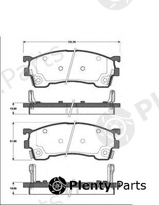  NK part 223232 Brake Pad Set, disc brake