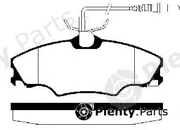  NK part 223729 Brake Pad Set, disc brake