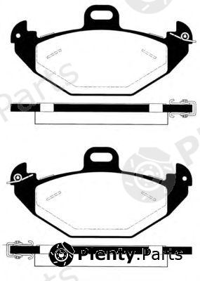  NK part 223942 Brake Pad Set, disc brake
