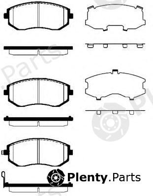 NK part 224413 Brake Pad Set, disc brake
