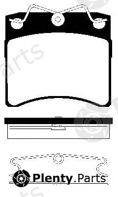  NK part 224721 Brake Pad Set, disc brake