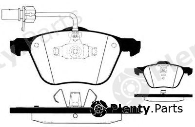  NK part 224754 Brake Pad Set, disc brake