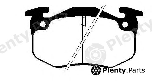  NK part 229955 Brake Pad Set, disc brake