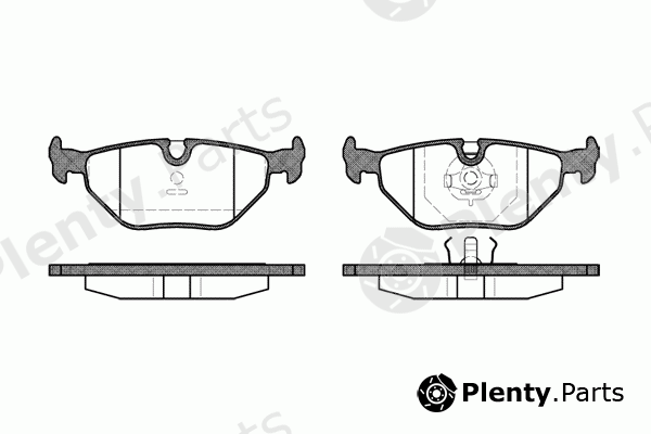  ROADHOUSE part 2265.00 (226500) Brake Pad Set, disc brake