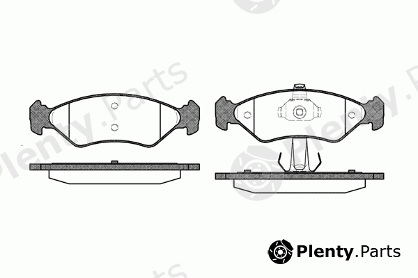  ROADHOUSE part 2285.30 (228530) Brake Pad Set, disc brake