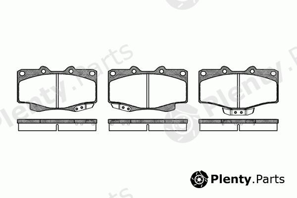  ROADHOUSE part 2315.14 (231514) Brake Pad Set, disc brake