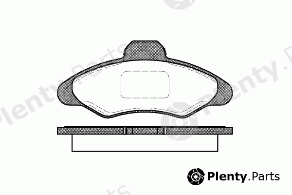  ROADHOUSE part 2331.00 (233100) Brake Pad Set, disc brake