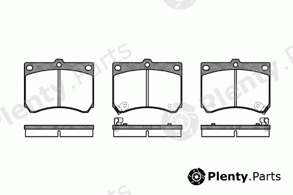  ROADHOUSE part 2333.02 (233302) Brake Pad Set, disc brake