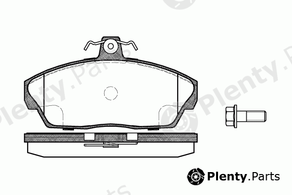  ROADHOUSE part 2337.10 (233710) Brake Pad Set, disc brake