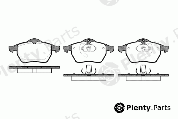  ROADHOUSE part 2390.10 (239010) Brake Pad Set, disc brake