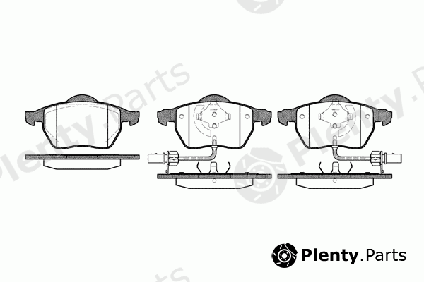  ROADHOUSE part 2390.52 (239052) Brake Pad Set, disc brake
