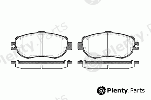  ROADHOUSE part 2456.00 (245600) Brake Pad Set, disc brake