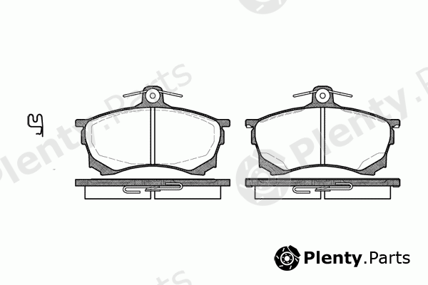  ROADHOUSE part 2582.00 (258200) Brake Pad Set, disc brake