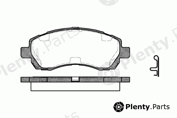  ROADHOUSE part 2647.02 (264702) Brake Pad Set, disc brake