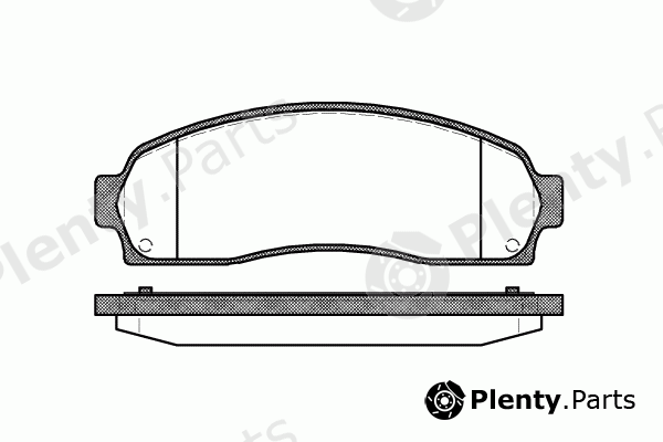  ROADHOUSE part 2805.00 (280500) Brake Pad Set, disc brake