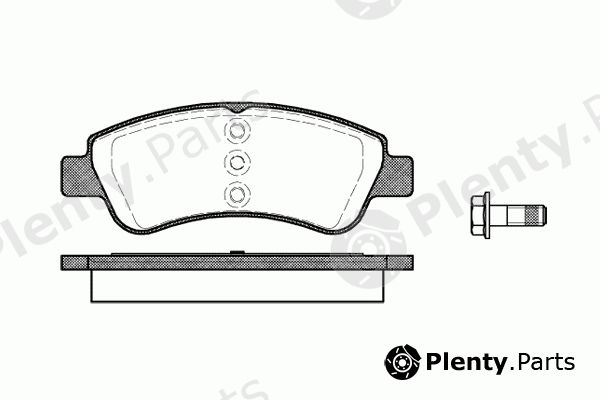  ROADHOUSE part 2840.20 (284020) Brake Pad Set, disc brake