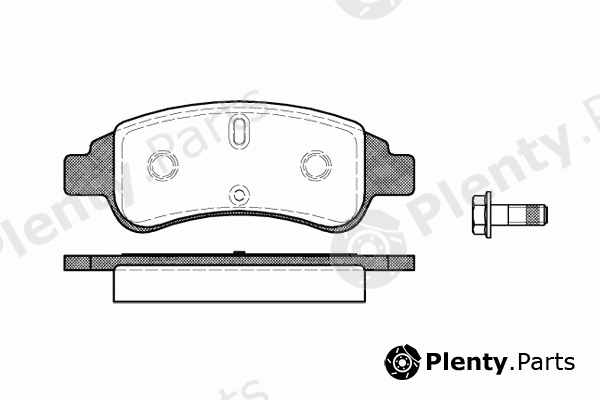  ROADHOUSE part 2840.30 (284030) Brake Pad Set, disc brake