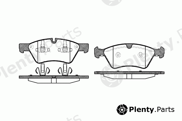  ROADHOUSE part 21179.00 (2117900) Brake Pad Set, disc brake
