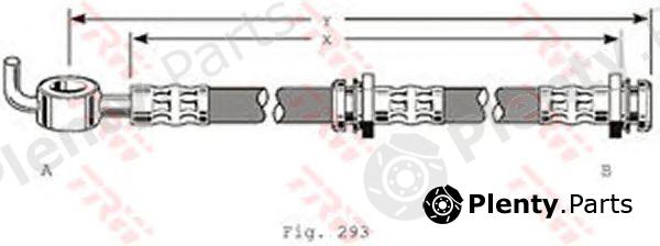 TRW part PHD122 Brake Hose