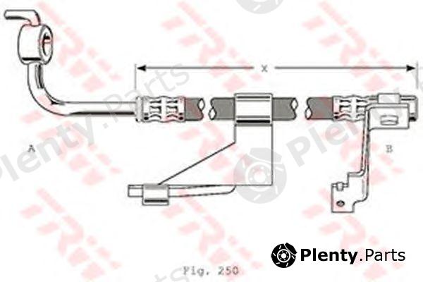  TRW part PHD363 Brake Hose
