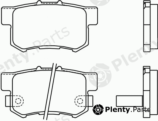  PAGID part T1263 Brake Pad Set, disc brake