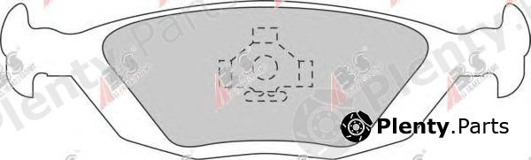  A.B.S. part 36489/1 (364891) Brake Pad Set, disc brake