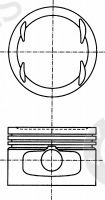  NÜRAL part 87-124800-00 (8712480000) Piston