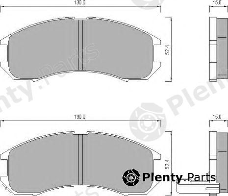  ROULUNDS BRAKING part 445081 Brake Pad Set, disc brake