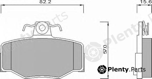  ROULUNDS BRAKING part 630981 Brake Pad Set, disc brake