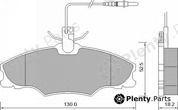  ROULUNDS BRAKING part 637381 Brake Pad Set, disc brake