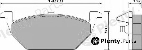  ROULUNDS BRAKING part 638181 Brake Pad Set, disc brake
