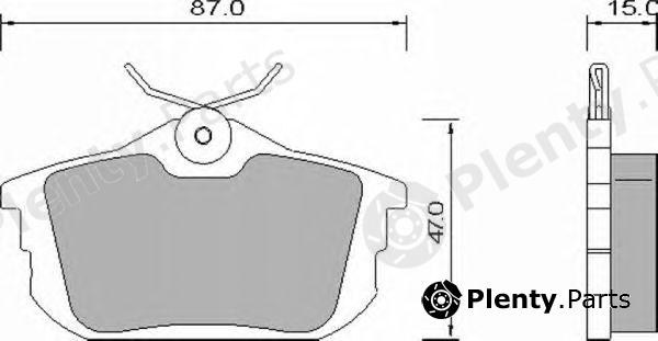  ROULUNDS BRAKING part 647381 Brake Pad Set, disc brake