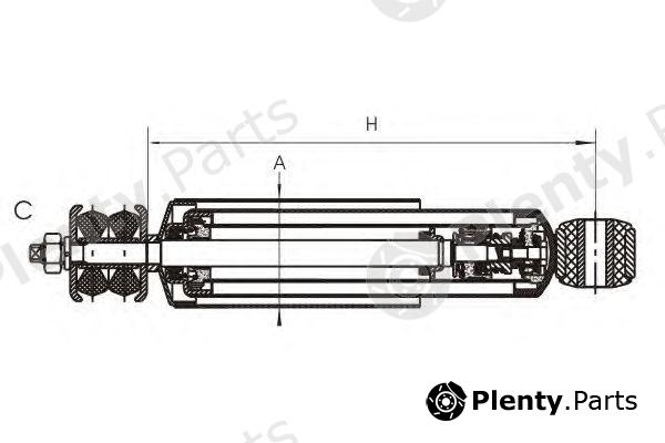  SCT Germany part Z1951 Shock Absorber