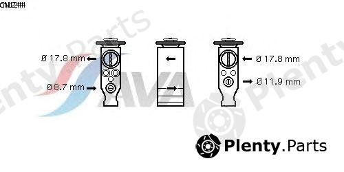  AVA QUALITY COOLING part CN1244 Expansion Valve, air conditioning