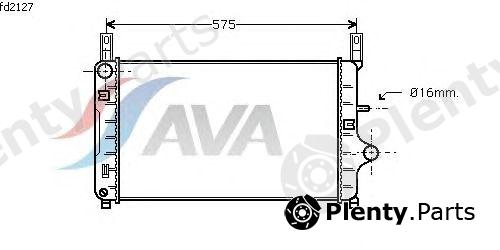  AVA QUALITY COOLING part FD2127 Radiator, engine cooling