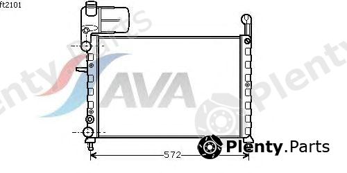  AVA QUALITY COOLING part FT2101 Radiator, engine cooling