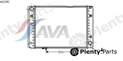  AVA QUALITY COOLING part MS2100 Radiator, engine cooling