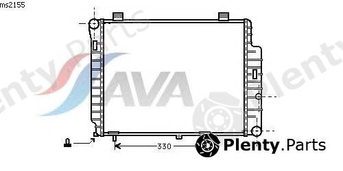  AVA QUALITY COOLING part MS2155 Radiator, engine cooling