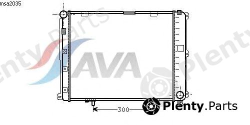  AVA QUALITY COOLING part MSA2035 Radiator, engine cooling