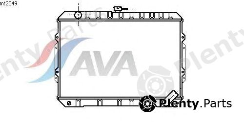  AVA QUALITY COOLING part MT2049 Radiator, engine cooling